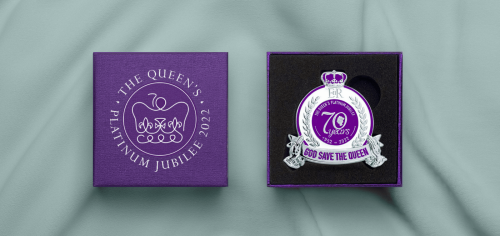 BADGE GOD SAVE THE QUEEN - QOE