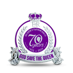BADGE GOD SAVE THE QUEEN - QOE