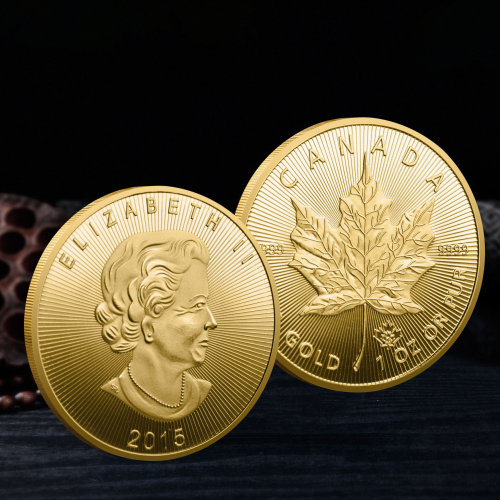 Queen's 2022 Canadian Maple Leaf Commemorative Coin