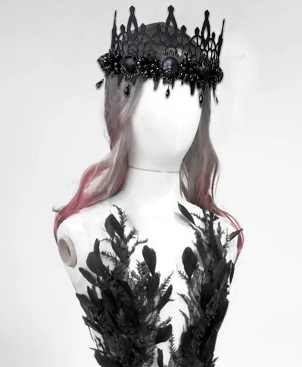 Halloween Dark Wind Witch Crown