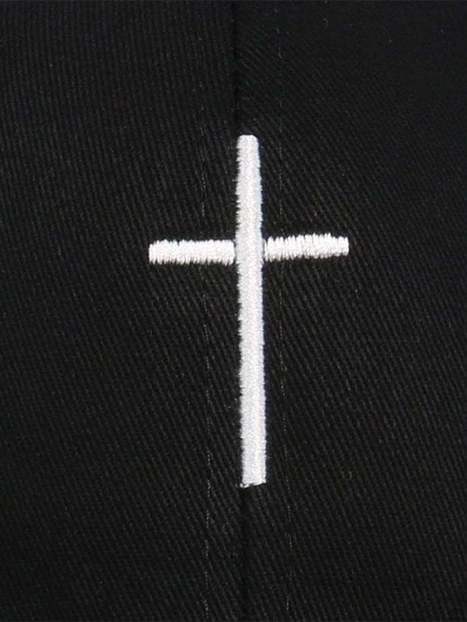 Women's Cross Embroidery Baseball Cap