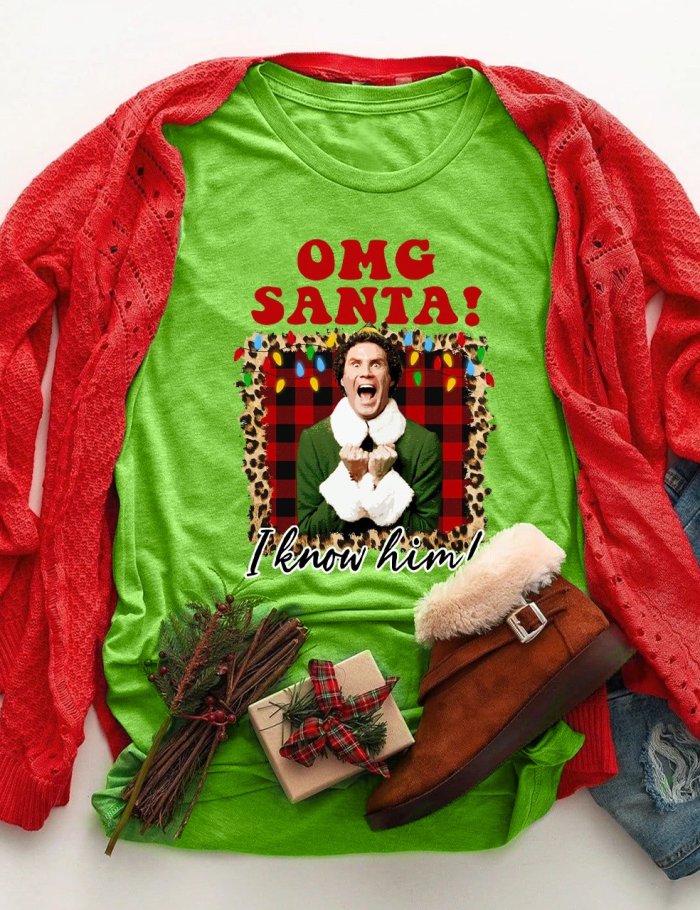 OMG Santa I Know Him T-Shirt