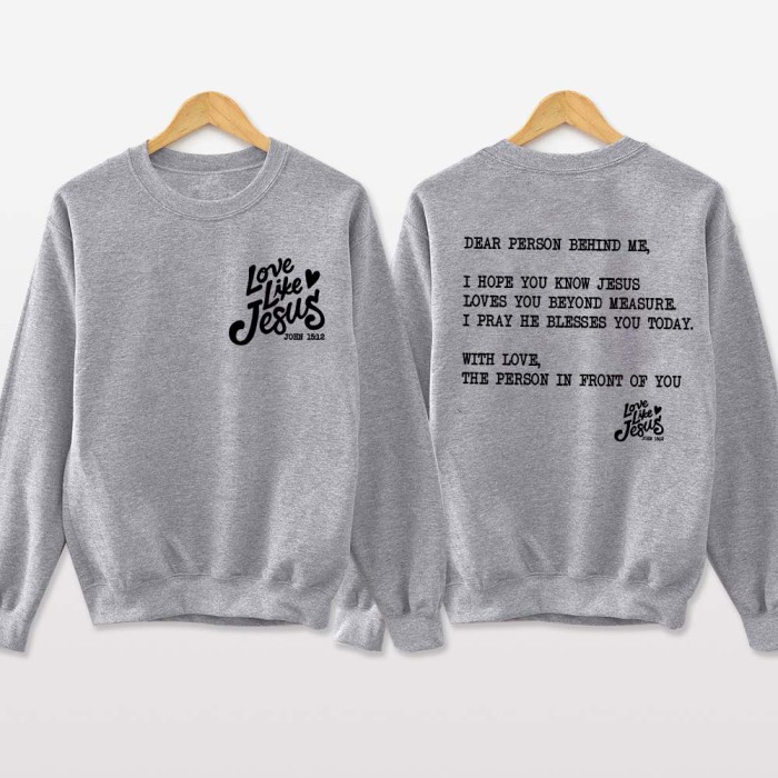 Love Like Jesus Sweatshirt