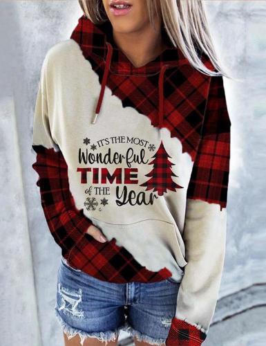 Wonderful Time Of The Year Christmas Tree Hoodie