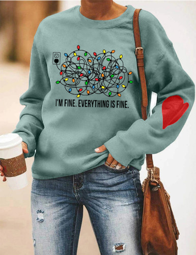 I'm Fine Everything is Fine Sweatshirt