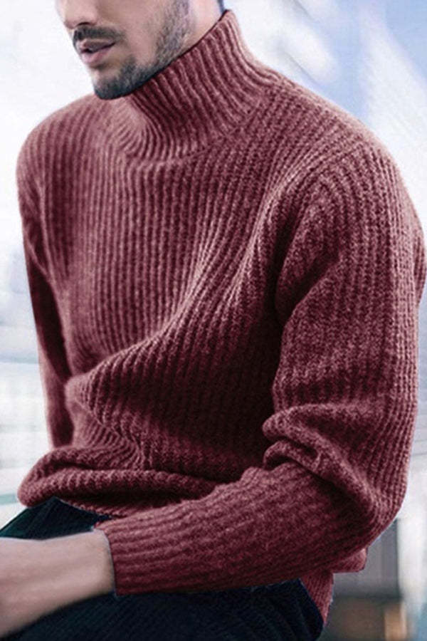 High Neck Pit Sweater