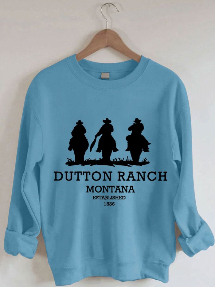 Women's Dutton Ranch Print Sweatshirt