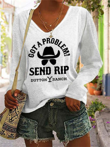 Got A Problem Western Graphic T Shirt