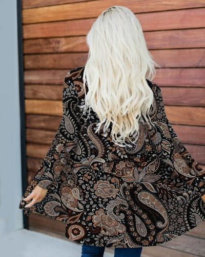 Vintage Paisley Loose Cardigan