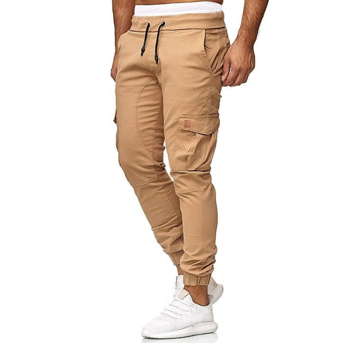 Men's Casual Trousers Solid Color Pants