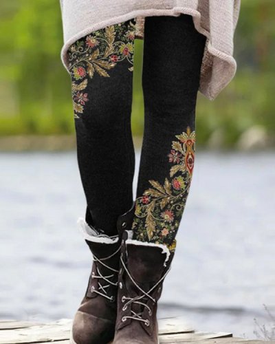 Vintage Ethnic Leggings