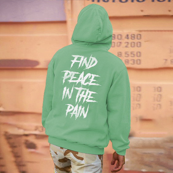 Find Peace In The Pain Men's Hoodie