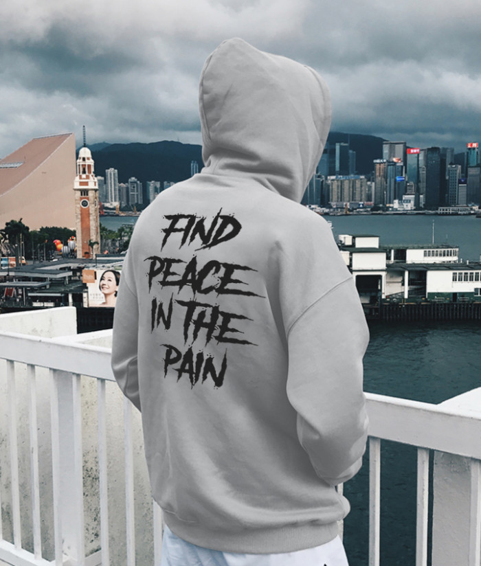 Find Peace In The Pain Men's Hoodie