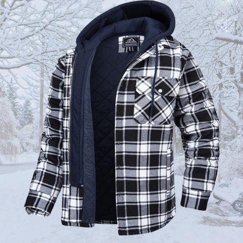 Men's Flannel Shirt Jacket