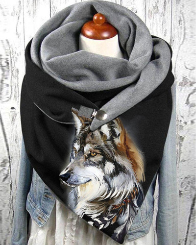 Wolf Casual Scarf