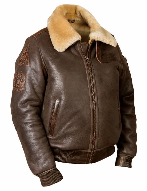 50% OFF - B-15 FAST EAGLE SHEEPSKIN FLIGHT JACKET[FREE SHIPPING TODAY]