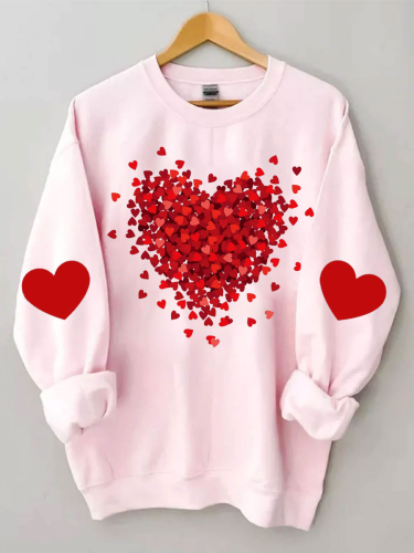 Valentine's Day Heart Sweatshirt