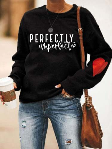 Women's Perfectly Imperfect Print Sweatshirt