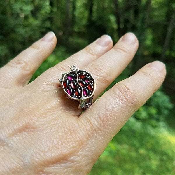 Last Day 75% OFFPomegranate Ring