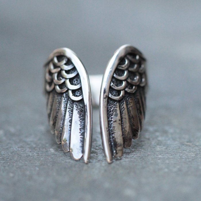 Last Day 75% OFFAngel Wing Ring