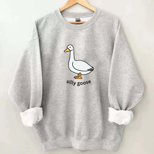 Silly Goose Duck Sweatshirt