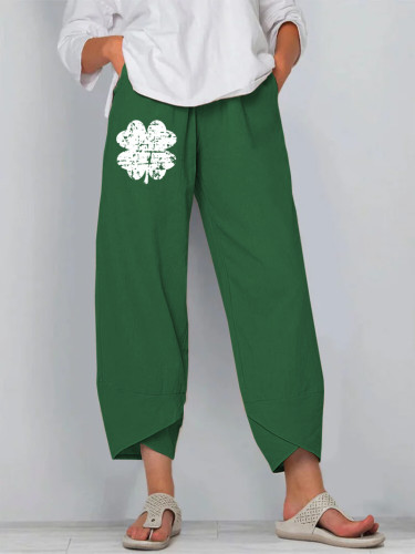 Women's  St. Patrick's Day Casual Loosen Pants