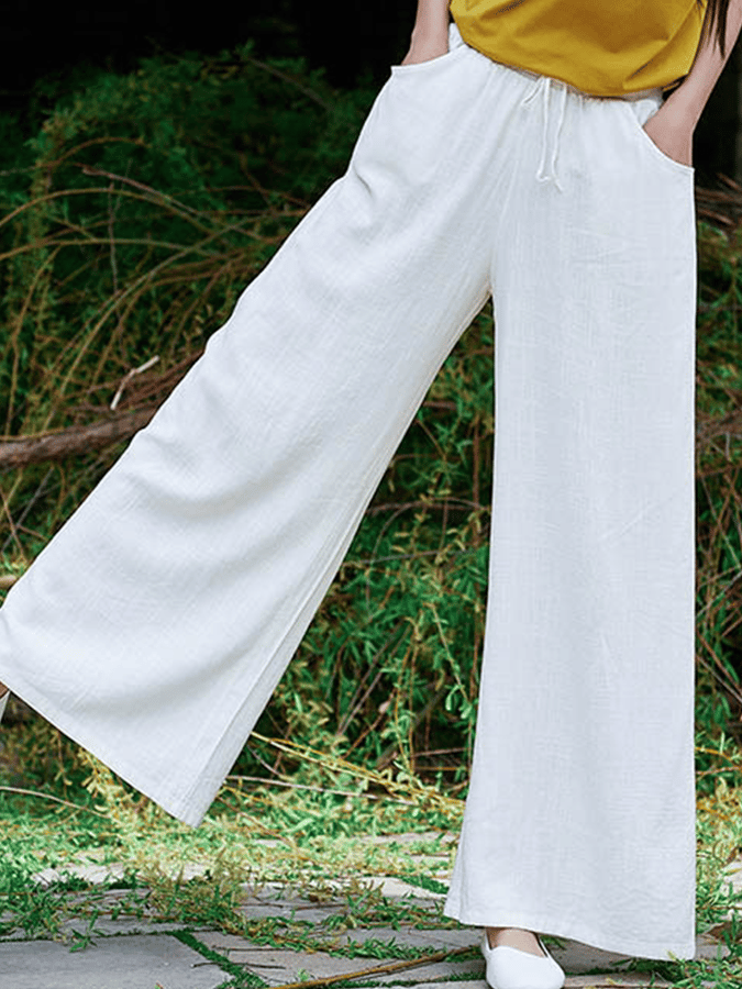 Women's Loose Casual Cotton Linen Harem pants