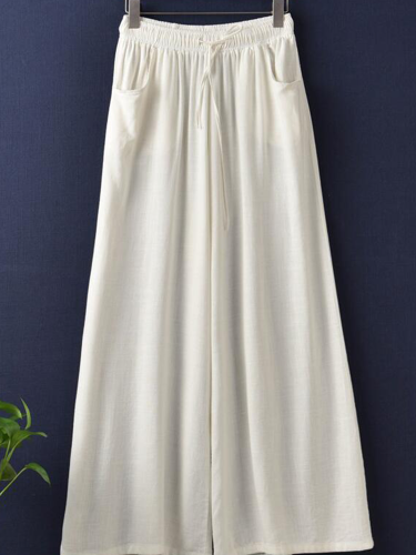 Linen Pants - www.tangdress.com