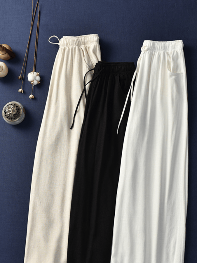 Women's Loose Casual Cotton Linen Harem pants