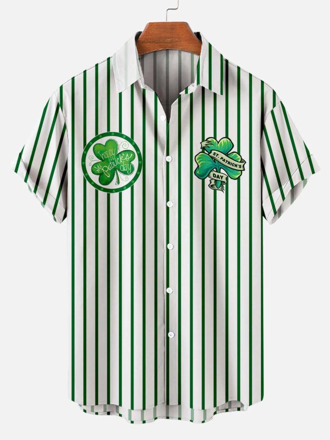 Men's Irish St. Patrick's Day Short Sleeve Shirt