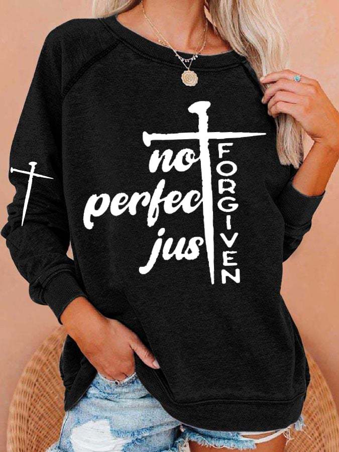 Women's Not Perfect Just Forgiven Sweatshirt