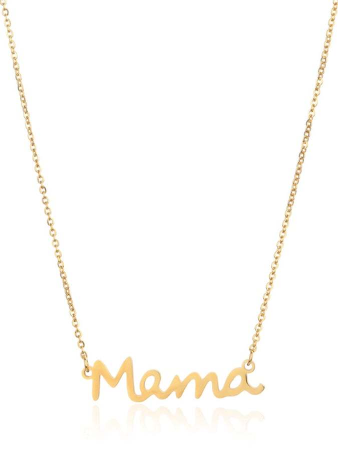 Mother's Day Mama Letter Fashion Necklace