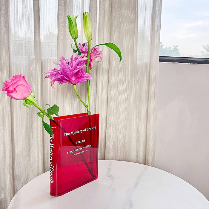 Books About Flowers - Book Vase (Buy 2 Free Shipping)