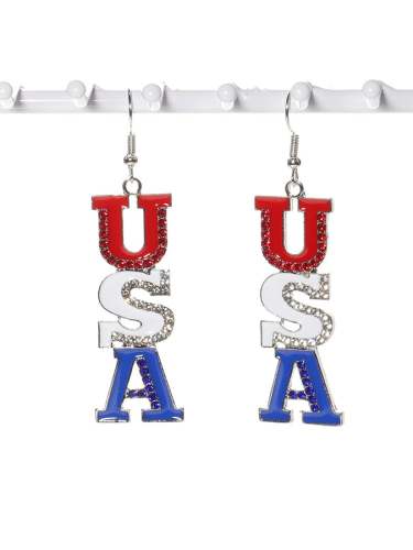Women's Independence Day The USA Earrings