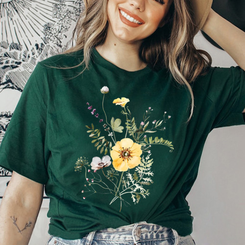 Wildflowers Graphic T-shirt