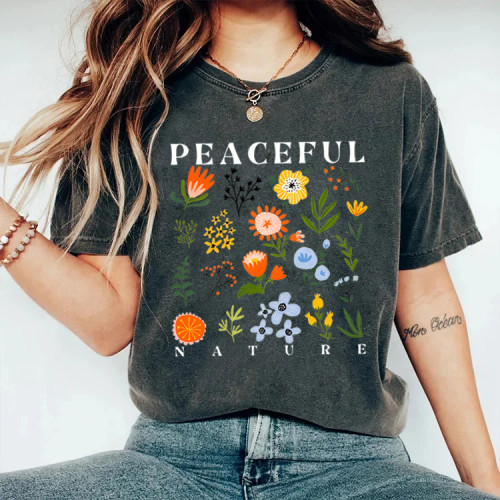 Peaceful Flower T-shirt