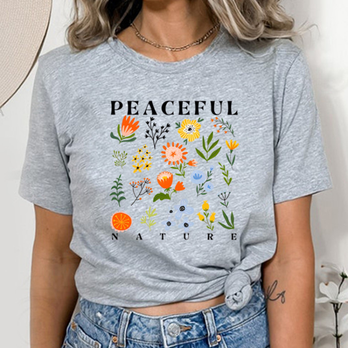 Peaceful Flower T-shirt