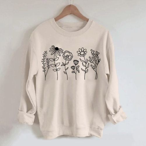 Wildflowers Botanical Sweatshirt