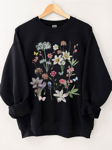 Vintage Botanical Sweatshirt