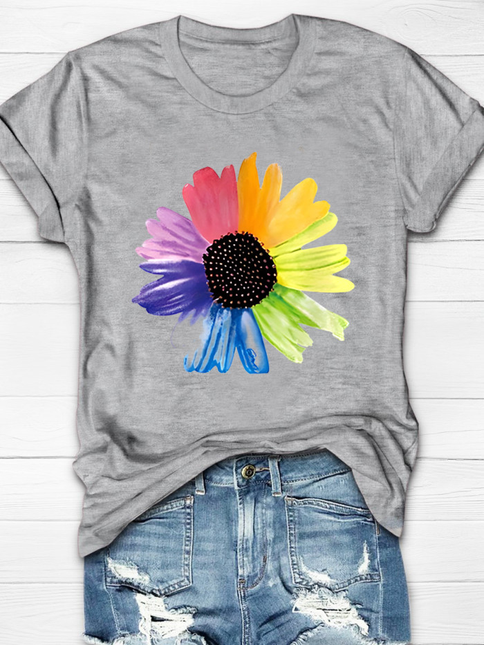 Sunflower Femal Short Sleeve T-shirt