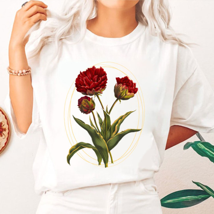 Pressed Flowers Comfort Colors T-shirt
