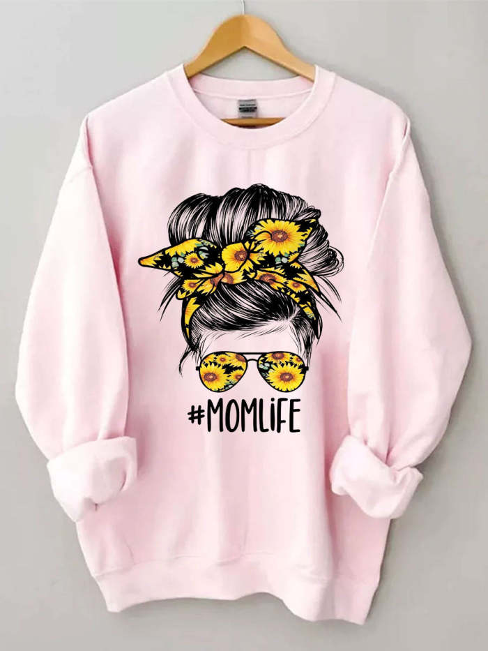 Momlife Sunflower Sweatshirt