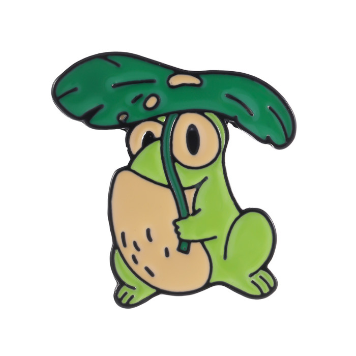 Funny Frogs Badge Enamel Pin