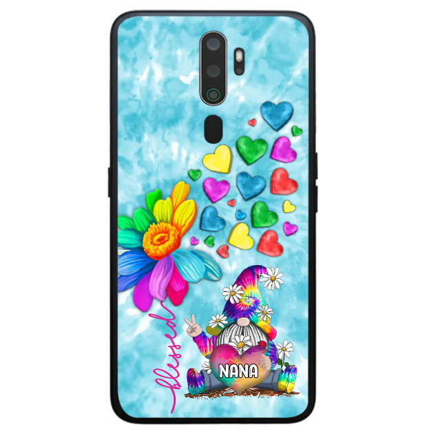 Colorful Flower Nana Mom Sweet Heart Personalized Phone Case