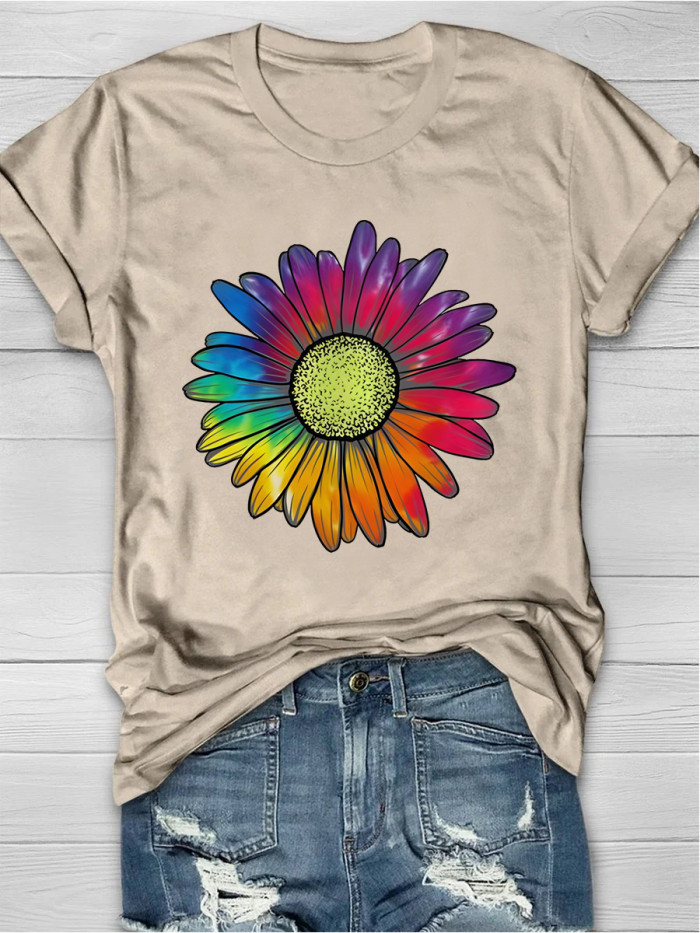 The Flower Is Full Of Love Short Sleeve T-shirt