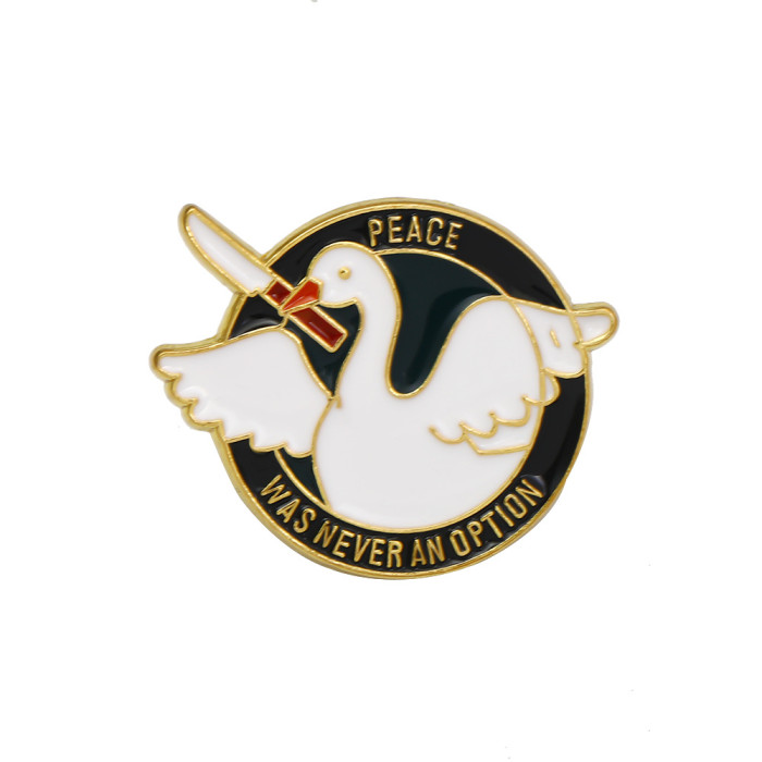 Funny Goose Badge Enamel Pin