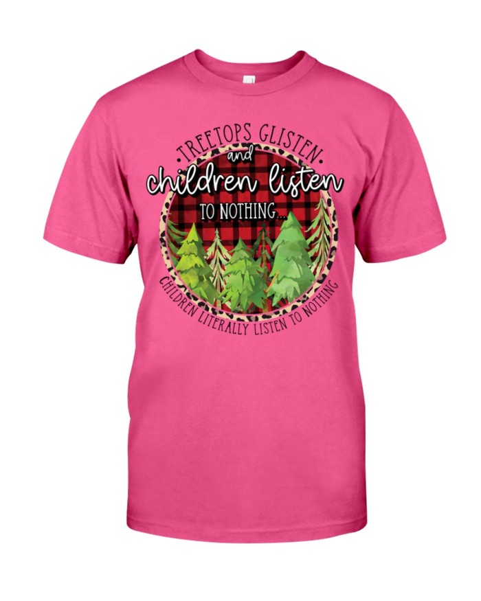 Tree Tops Glisten Classic T-Shirt