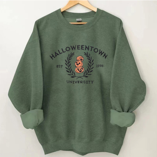 Halloweentown University Embroidered Sweatshirt