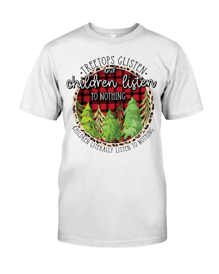 Tree Tops Glisten Classic T-Shirt