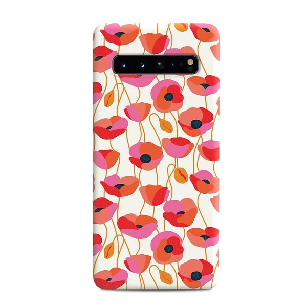 Red Poppy Flowers Art Phone Case
